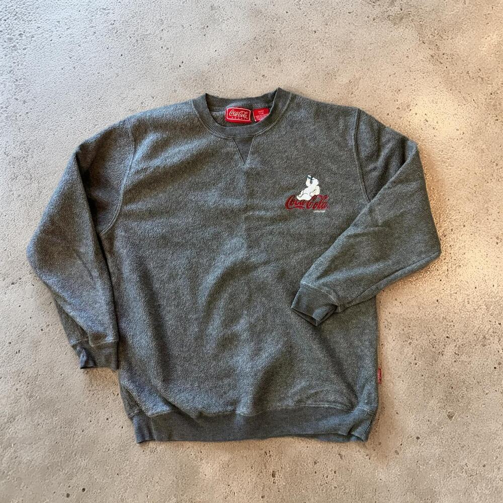 Youth M (7/9) Authentic Coca-Cola Crewneck Sweater